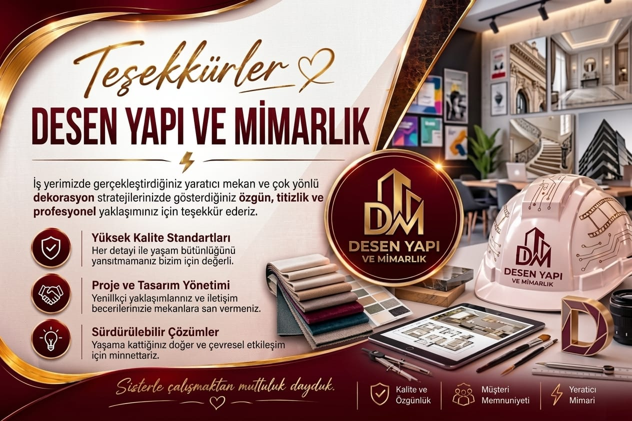 Desen Yapı ve Mimarlık teşekkür görseli